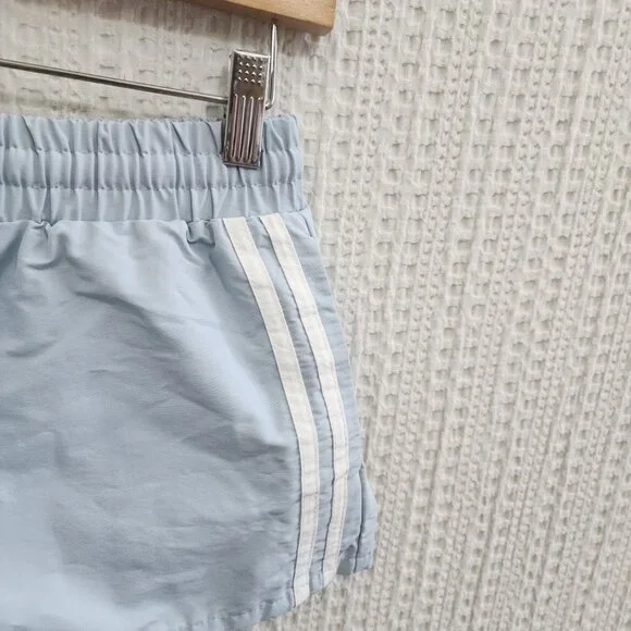 Cali 1850 Baby Blue Y2K Style Shorty Short Track Shorts Size Small - Picture 5 of 10